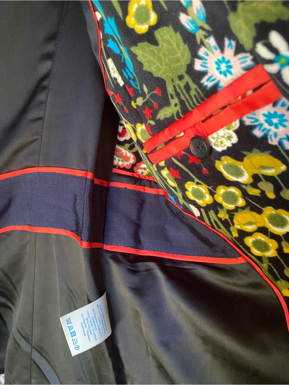 NWOT BODEN Velvet Emilia Blazer size 8 fantastic looking design - Picture 11 of 16